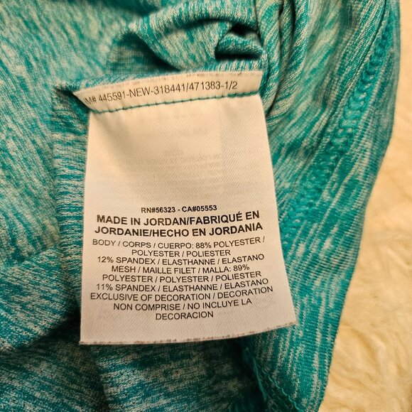 Nike Golf Dri Fit Men's Blue 1/4 Zip Long Sleeves Sweatshirt Size L - Picture 9 of 9